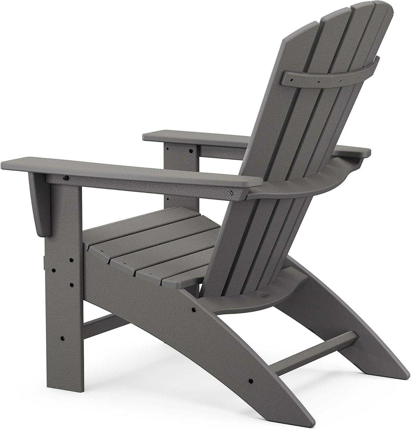 image:imagePOLYWOOD Nautical Curveback Adirondack ChairSunset Red