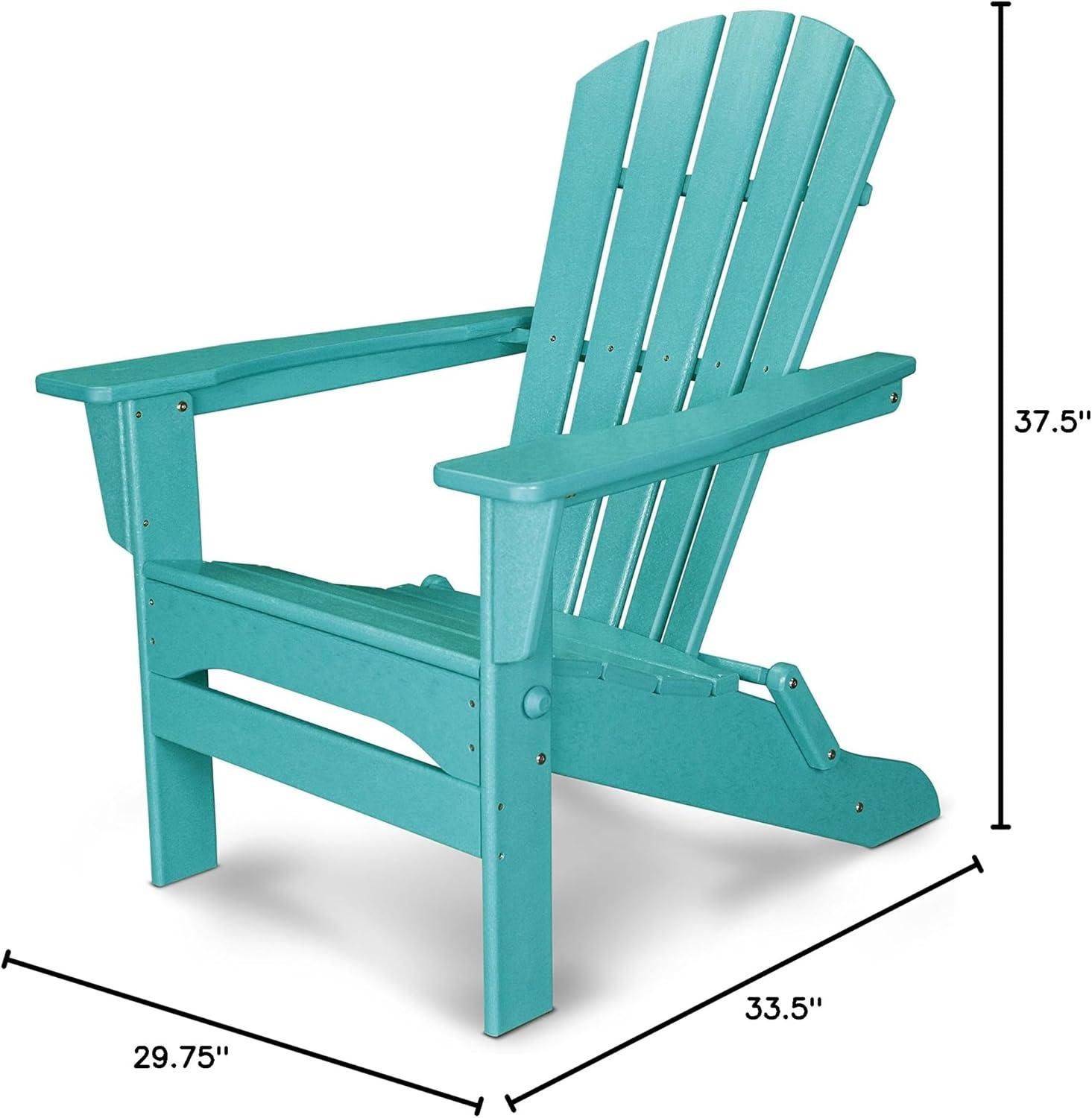 image:imagePOLYWOOD Palm Coast Folding Adirondack in MahoganyAruba