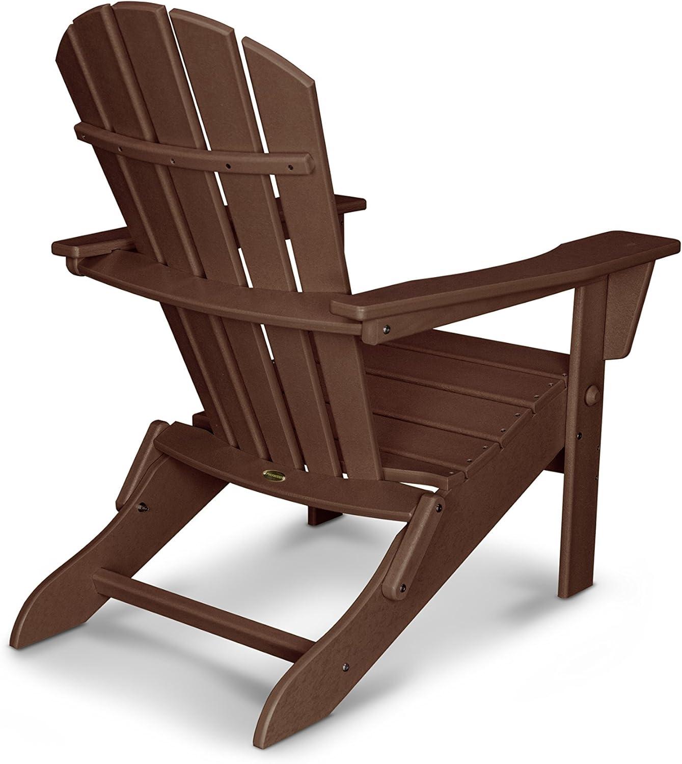 image:imagePOLYWOOD Palm Coast Folding Adirondack in MahoganyMahogany
