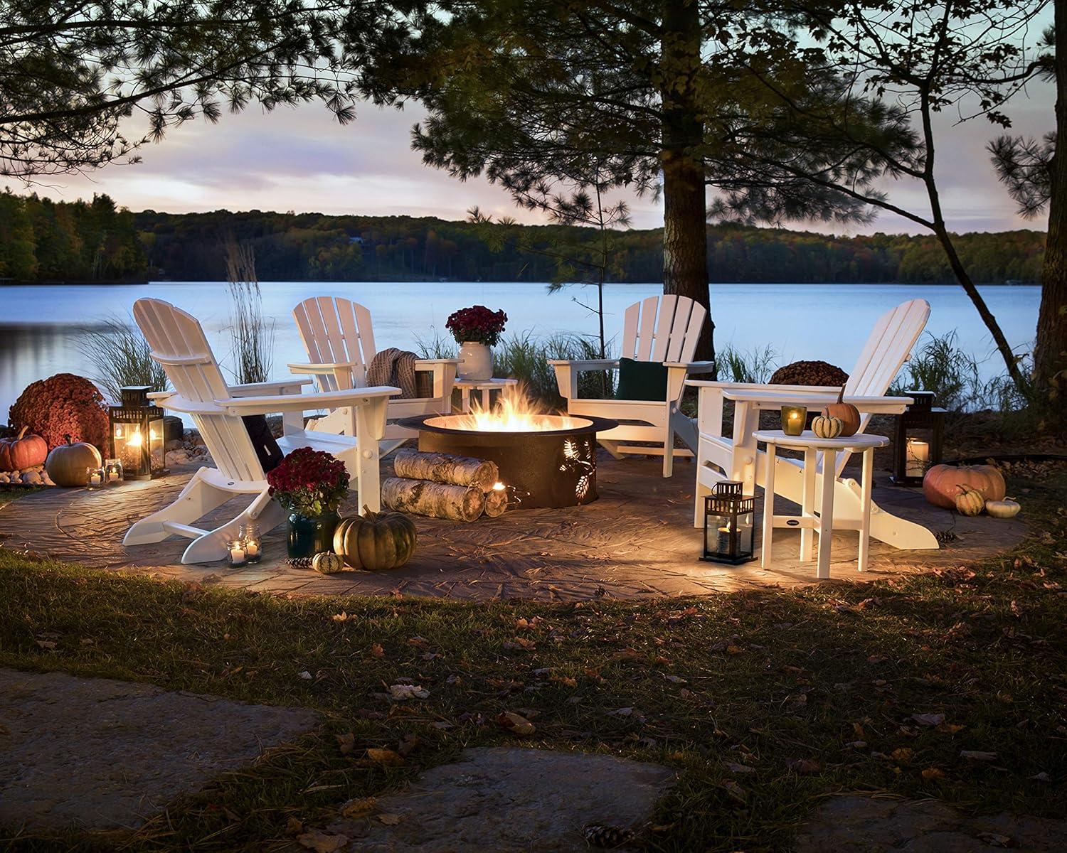 image:imagePOLYWOOD Palm Coast Folding Adirondack in MahoganyTeak