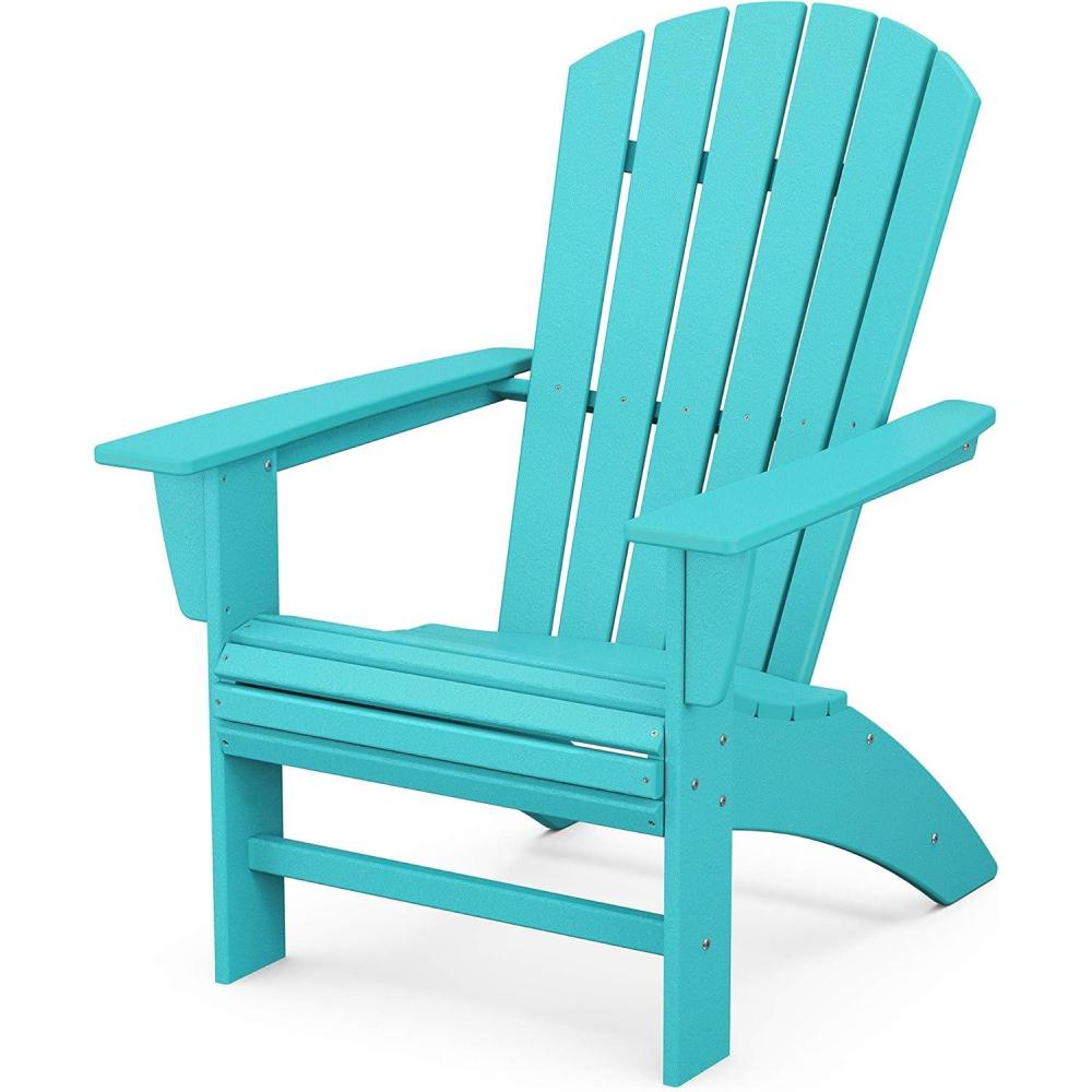 image:imagePOLYWOOD Nautical Curveback Adirondack ChairAruba