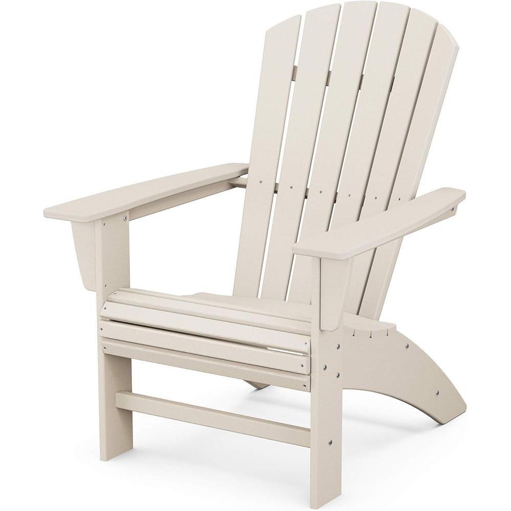 image:imagePOLYWOOD Nautical Curveback Adirondack ChairSand