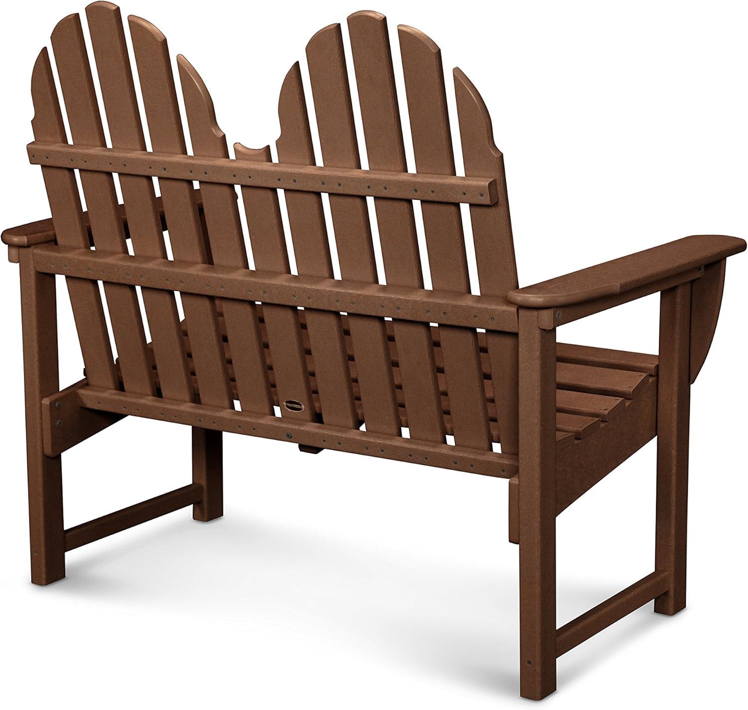 image:imagePOLYWOOD Classic Adirondack Bench BlackMahogany