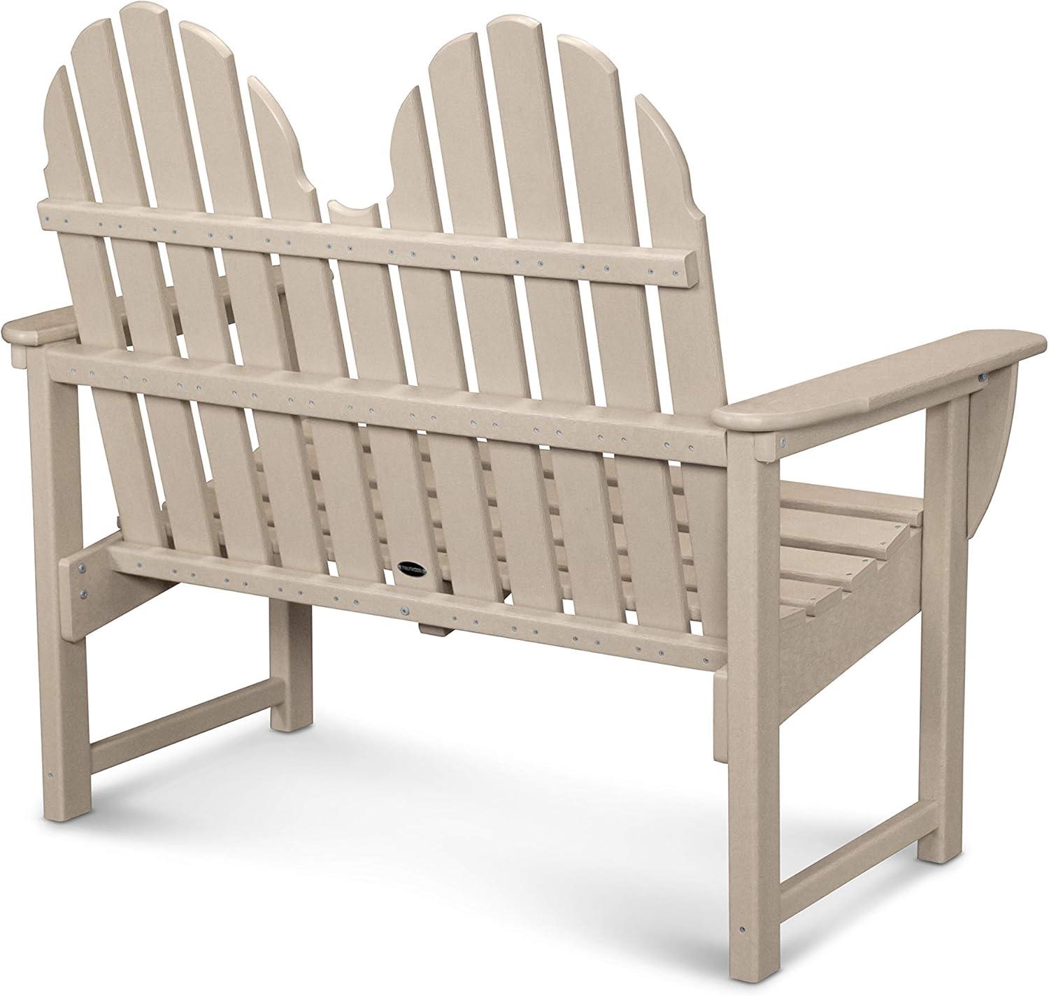 image:imagePOLYWOOD Classic Adirondack Bench BlackSand