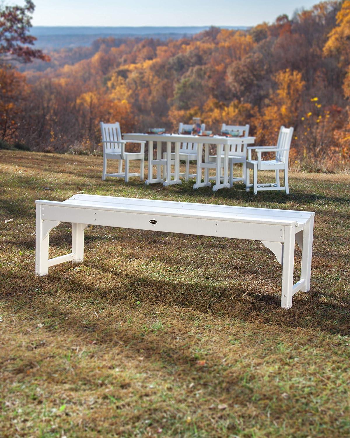 image:imagePOLYWOOD Traditional Garden Bench BlackSand