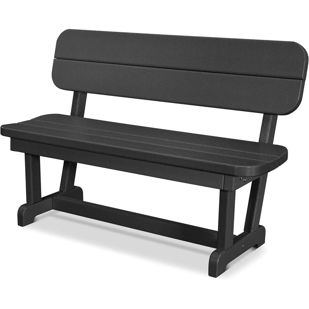 image:imagePOLYWOOD PB48TE Park 48 Bench TeakBlack