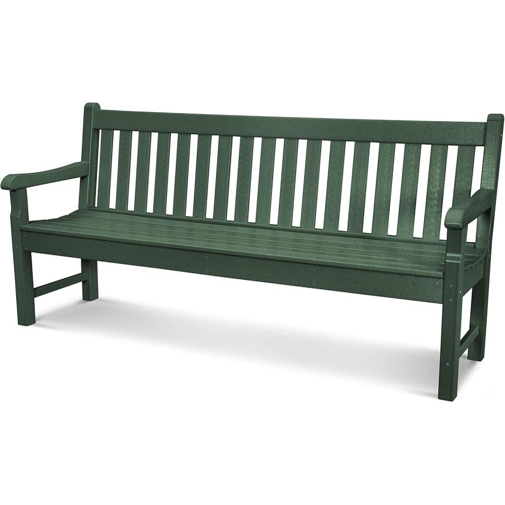 image:imagePOLYWOOD Rockford 72Inch Bench SandGreen