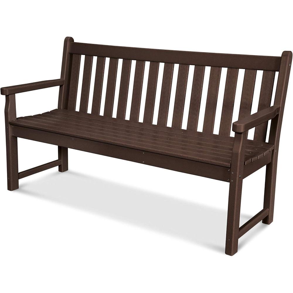 image:imagePOLYWOOD TGB60SA Traditional Garden 60 Bench SandMahogany