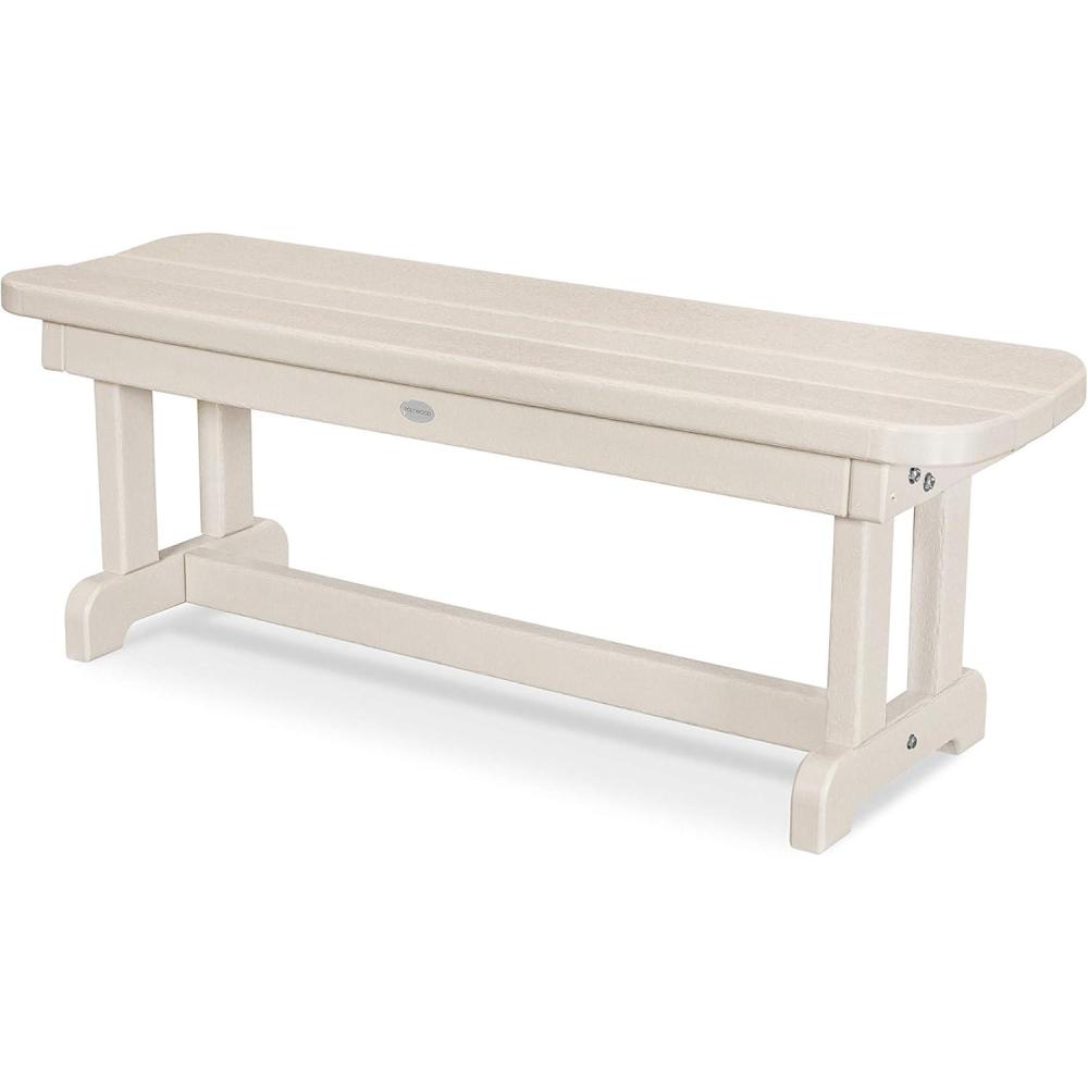 image:imagePOLYWOOD PBB48MA Park 48 Backless Bench MahoganySand