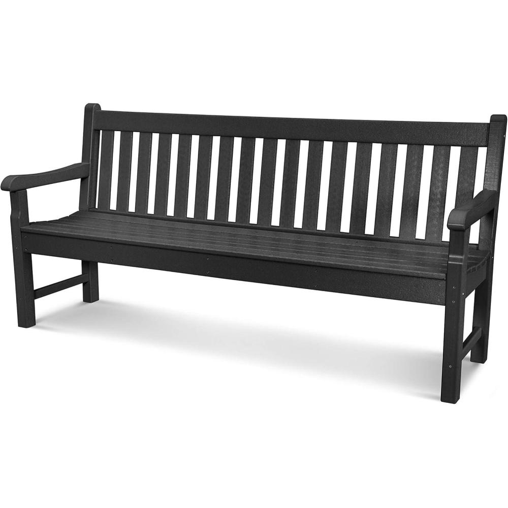 image:imagePOLYWOOD RKB72BL Rockford 72 Bench BlackBlack