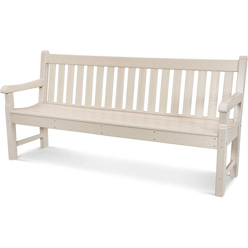 image:imagePOLYWOOD RKB72BL Rockford 72 Bench BlackSand