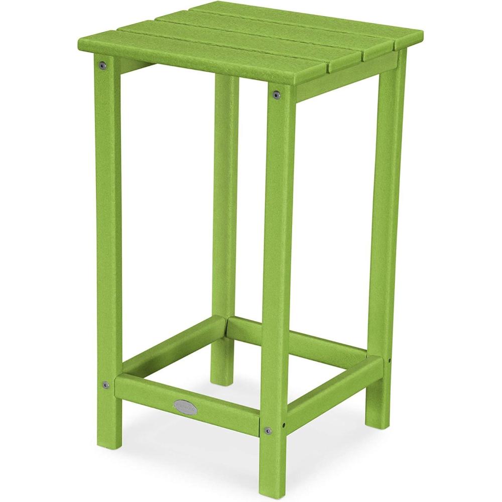 image:imagePOLYWOOD ECT26WH Long Island 26 Counter Side Table WhiteLime