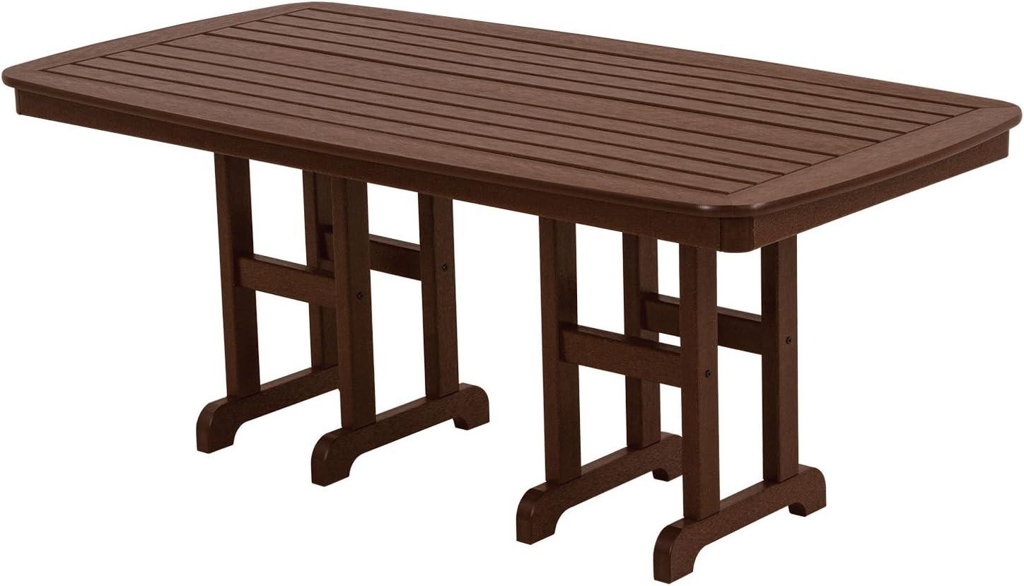 image:imagePOLYWOOD PWS1311MA La Casa Caf 7Piece Dining Set MahoganyMahogany