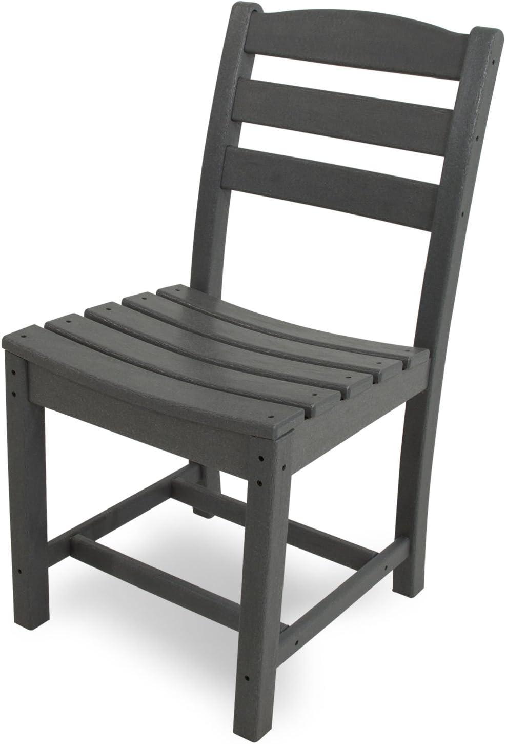 image:imagePOLYWOOD PWS1311MA La Casa Caf 7Piece Dining Set MahoganySlate Grey