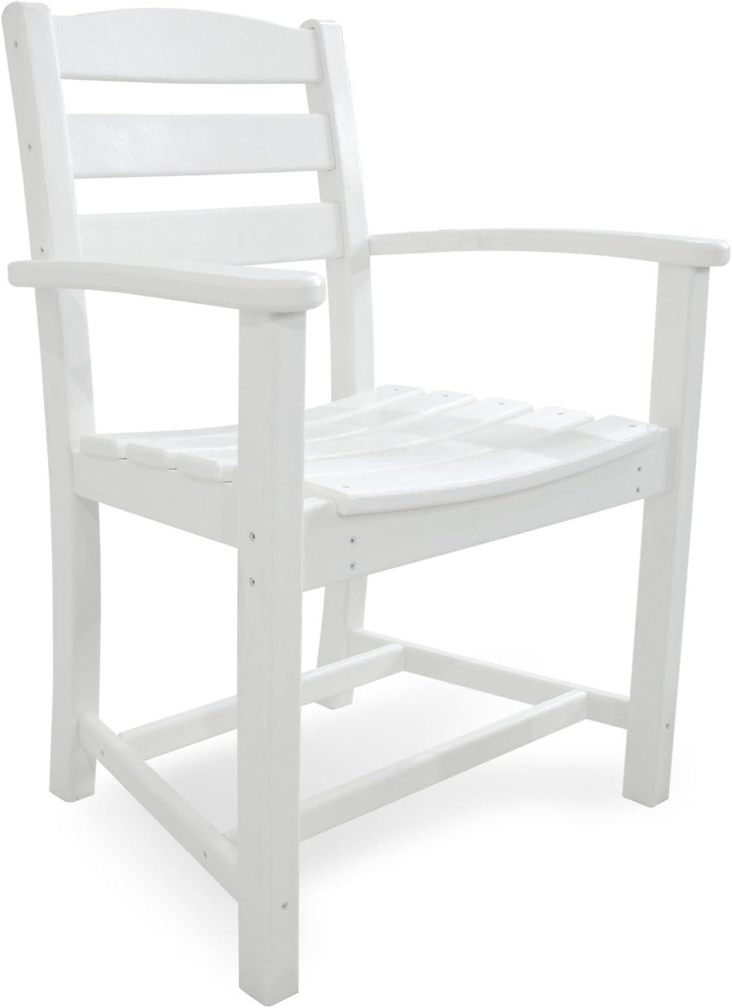 image:imagePOLYWOOD PWS1311MA La Casa Caf 7Piece Dining Set MahoganyWhite
