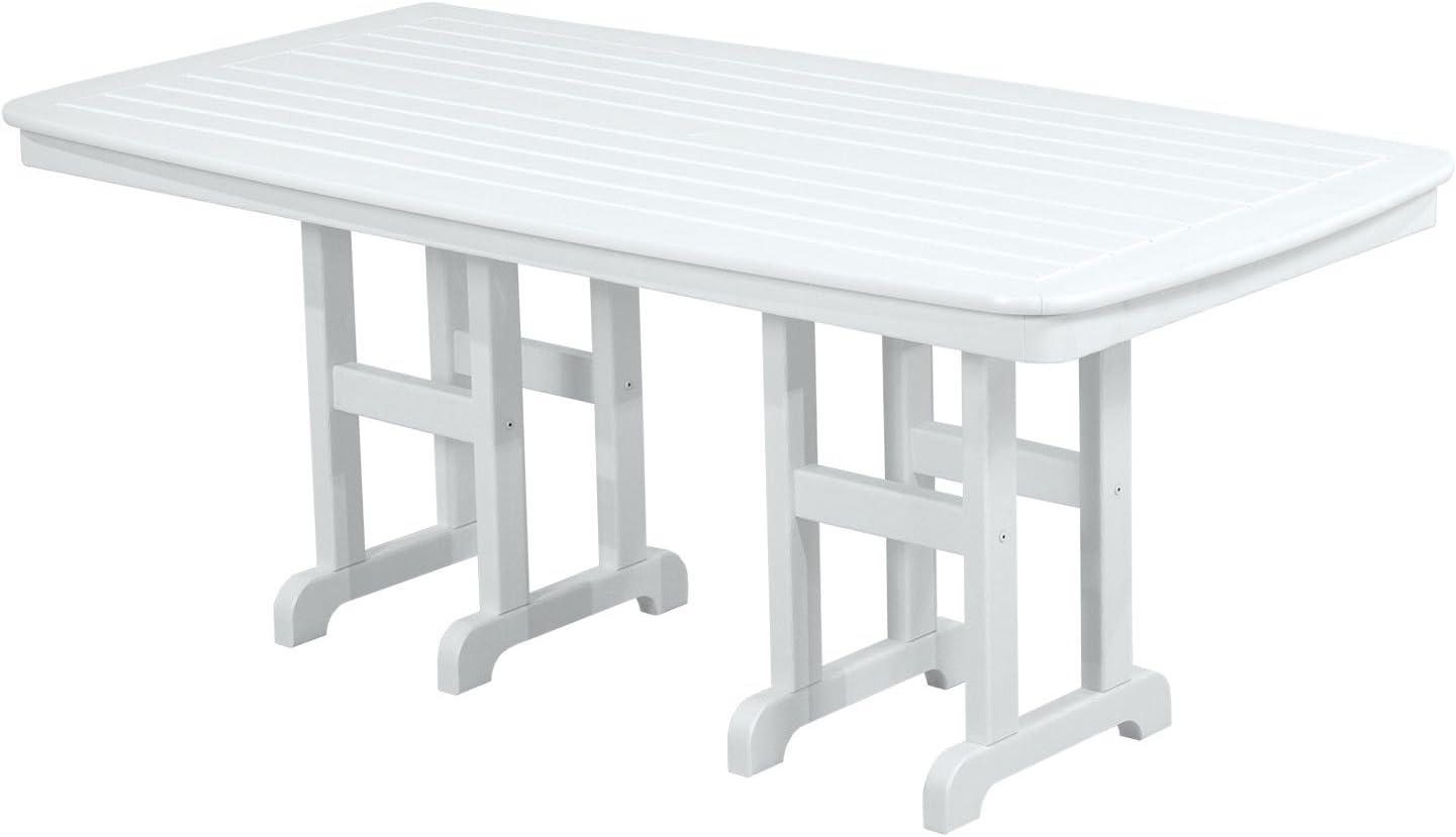 image:imagePOLYWOOD PWS1311MA La Casa Caf 7Piece Dining Set MahoganyWhite