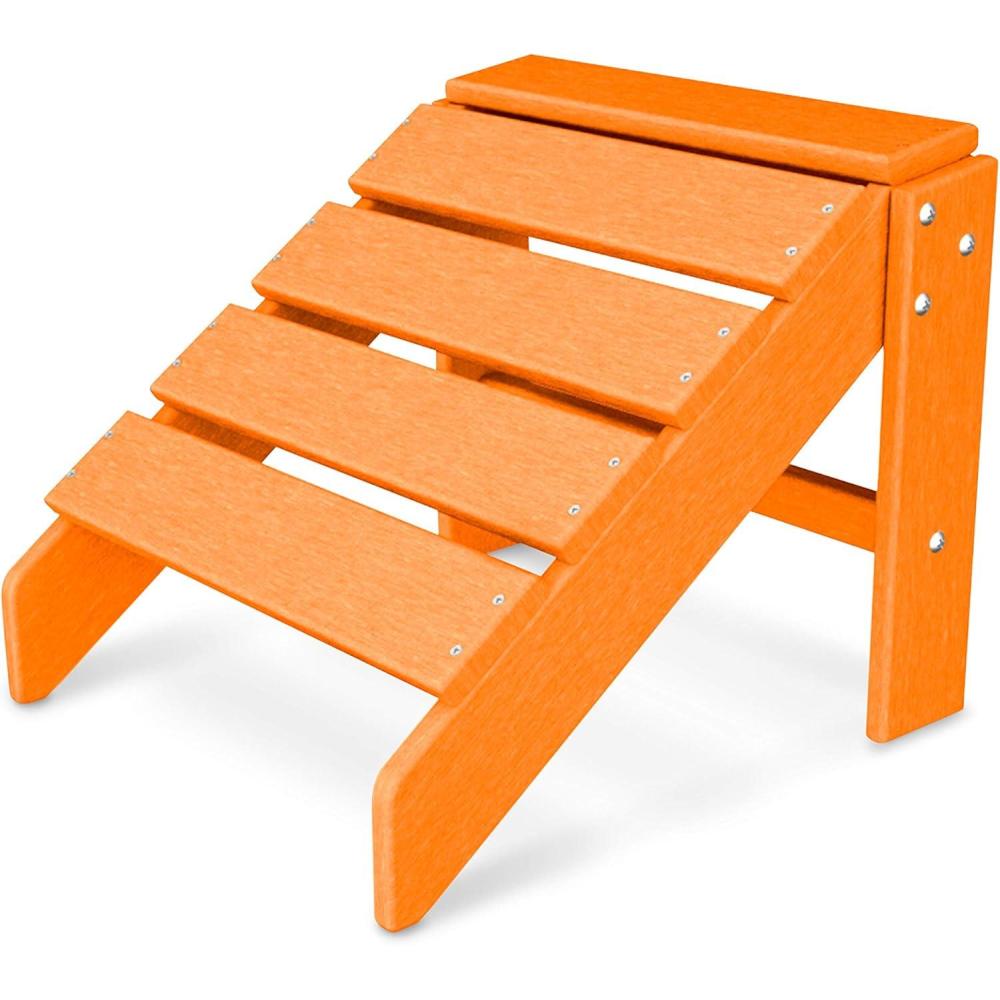 image:imagePOLYWOOD SBO20BL South Beach Ottoman BlackTangerine